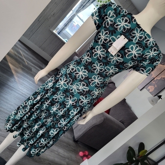 EGERIE PARIS - Floral Midi dress - Picture 3 of 9